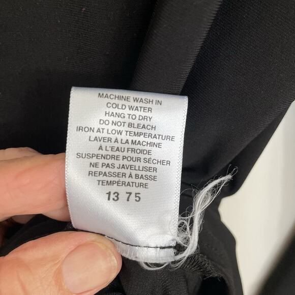 SYMPLI Cardigan Jacket Size 10 Black Slinky Knit Stretch Comfort Casual Career - Picture 13 of 13